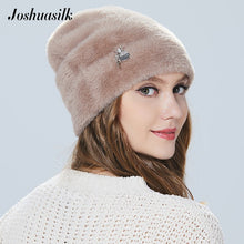 Charger l&#39;image dans la galerie, Joshuasilk  winter woman hat Faux fur and angora rabbits Soft and delicate Pendant decoration fashion For Girls

